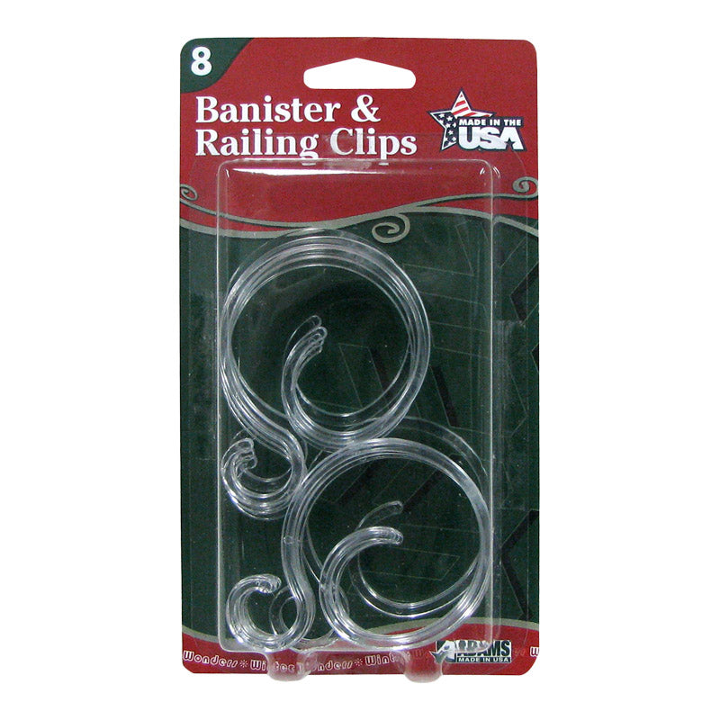 Banister and Railing Clips Christmas Garland Clips Christmas Lights