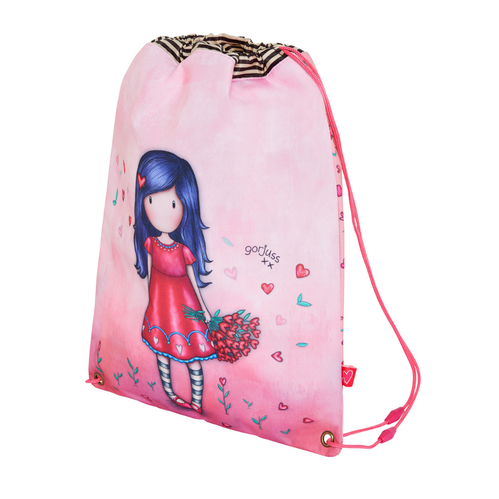 santoro gorjuss sparkle and bloom love grows kit bag