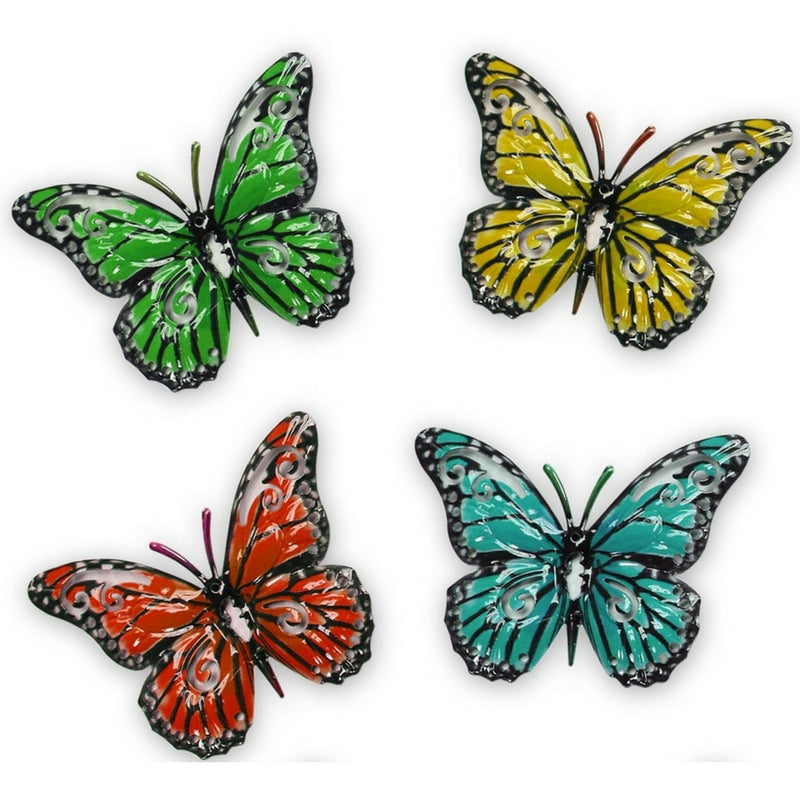 metal butterflies for gardens
